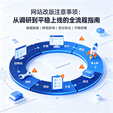 崖州建站-网站改版注意事项：从调研到平稳上线的全流程指南