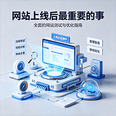 崖州建站-网站上线后最重要的事：全面的网站测试与优化指南