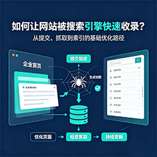 海棠建站-如何让网站被搜索引擎快速收录？