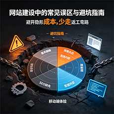 海棠建站-网站建设中的常见误区与避坑指南