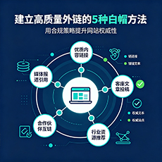 崖州建站-建立高质量外链的5种白帽方法